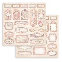 Stamperia Romance Forever 12x12 Inch Paper Pack (SBBL146)